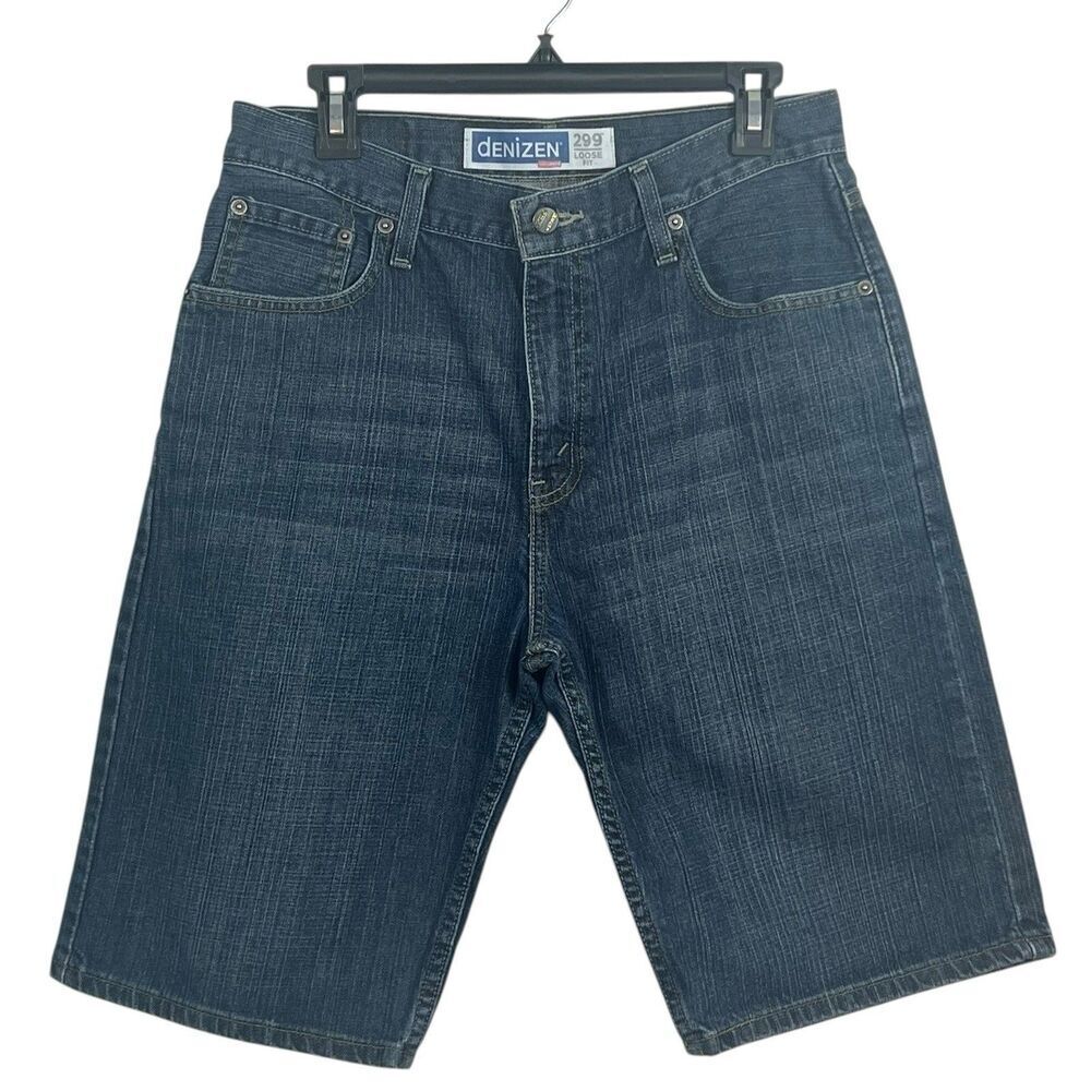 Denizen from Levi's Men's Short's 299 loose fit denim 100% Cotton Size 30 Casual